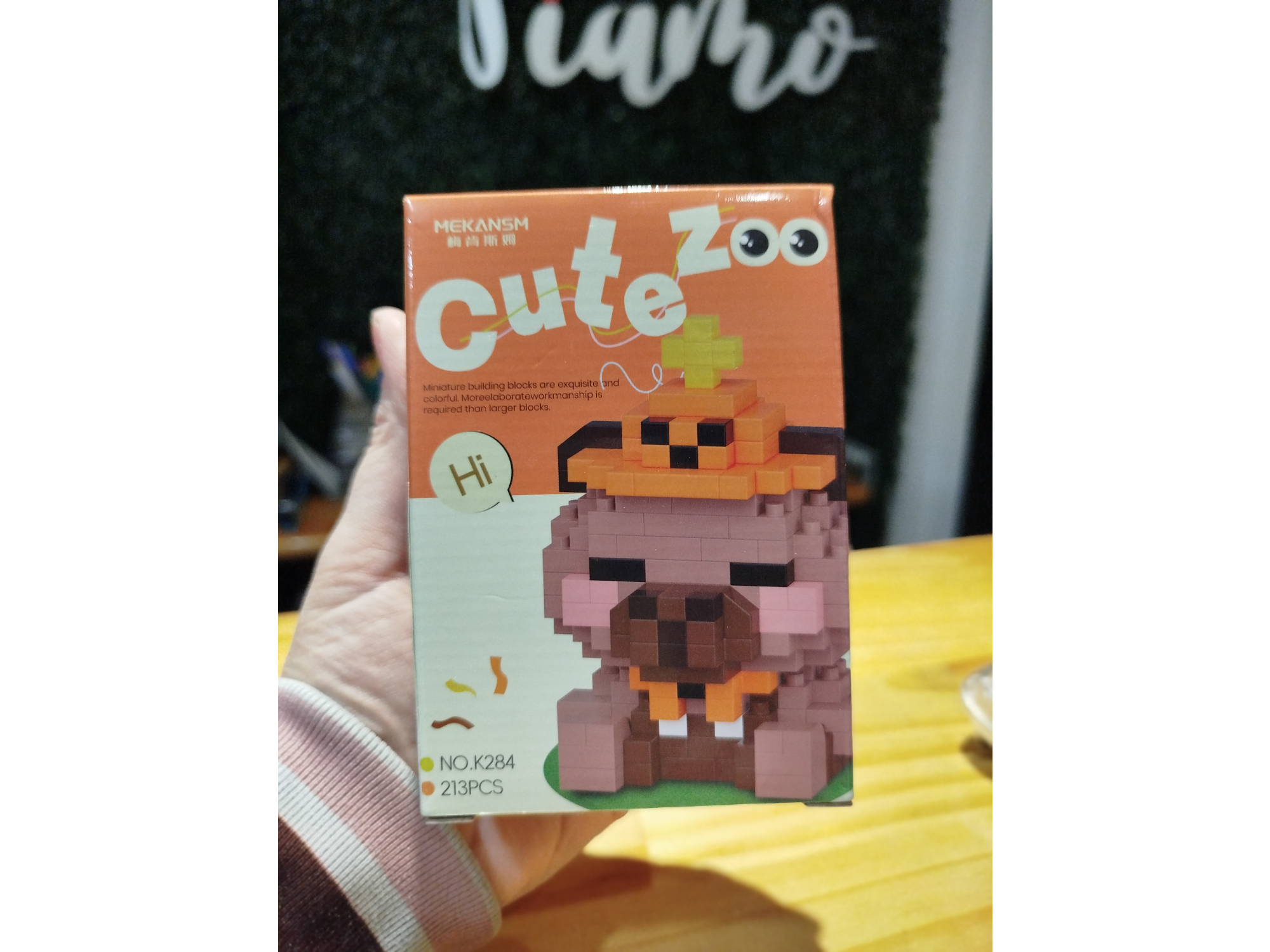 Mini bloques capibara