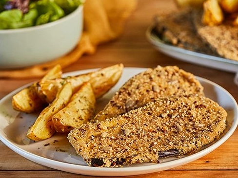 BERENJENA SOLA CON RUSTICAS