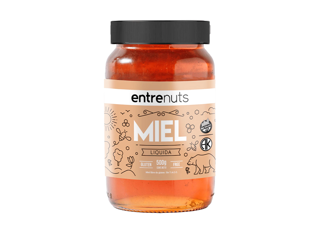 MIEL LIQUIDA ENTRENUTS 500 gr