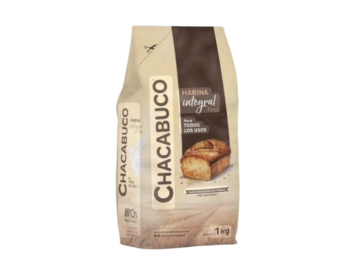 HARINA INTEGRAL FINA CHACABUCO 1 kg