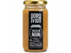 PASTA DE MANI ARTESANAL S/TACC PURA VIDA 370 gr