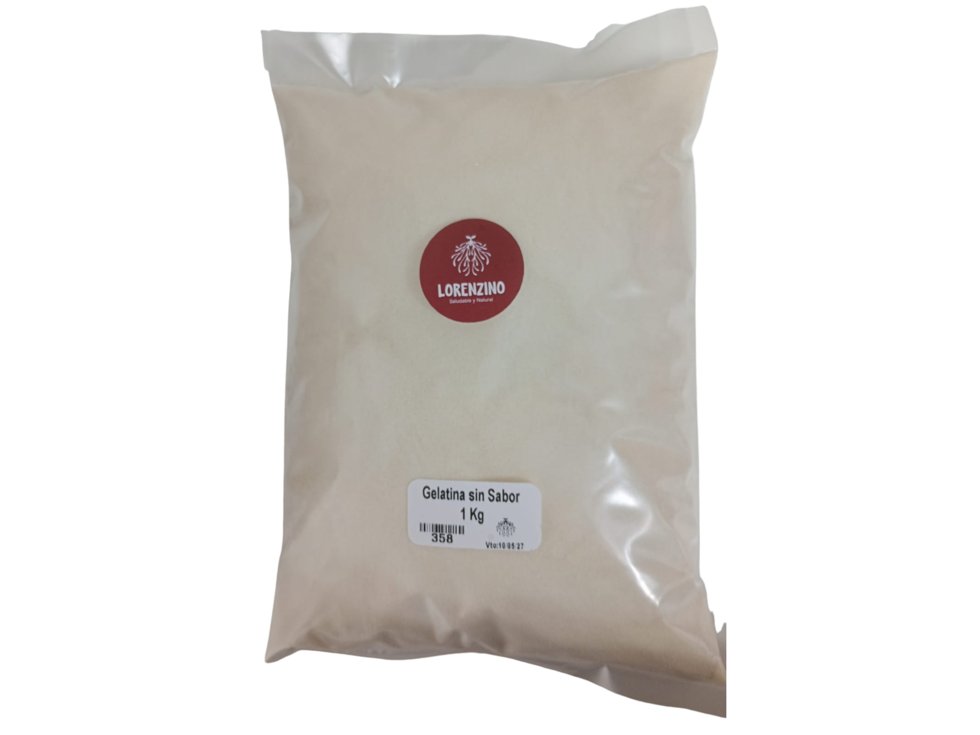 GELATINA SIN SABOR   1 kg