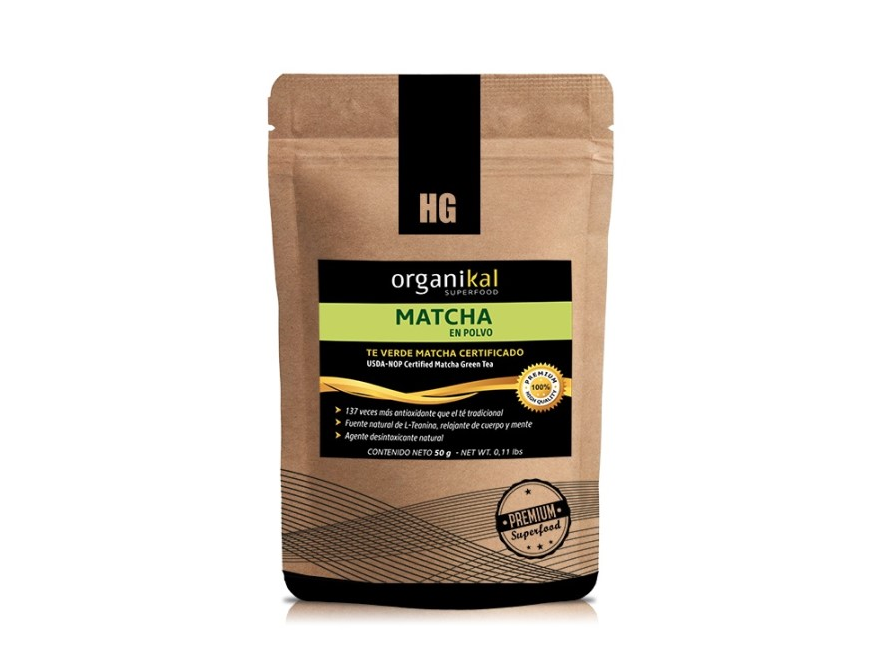 MATCHA PREMIUN EN POLVO ORGANIKAL  50 gr