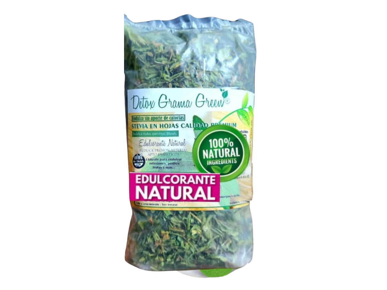 STEVIA EN HOJAS  DETOX GRAMA GREEN 50 gr