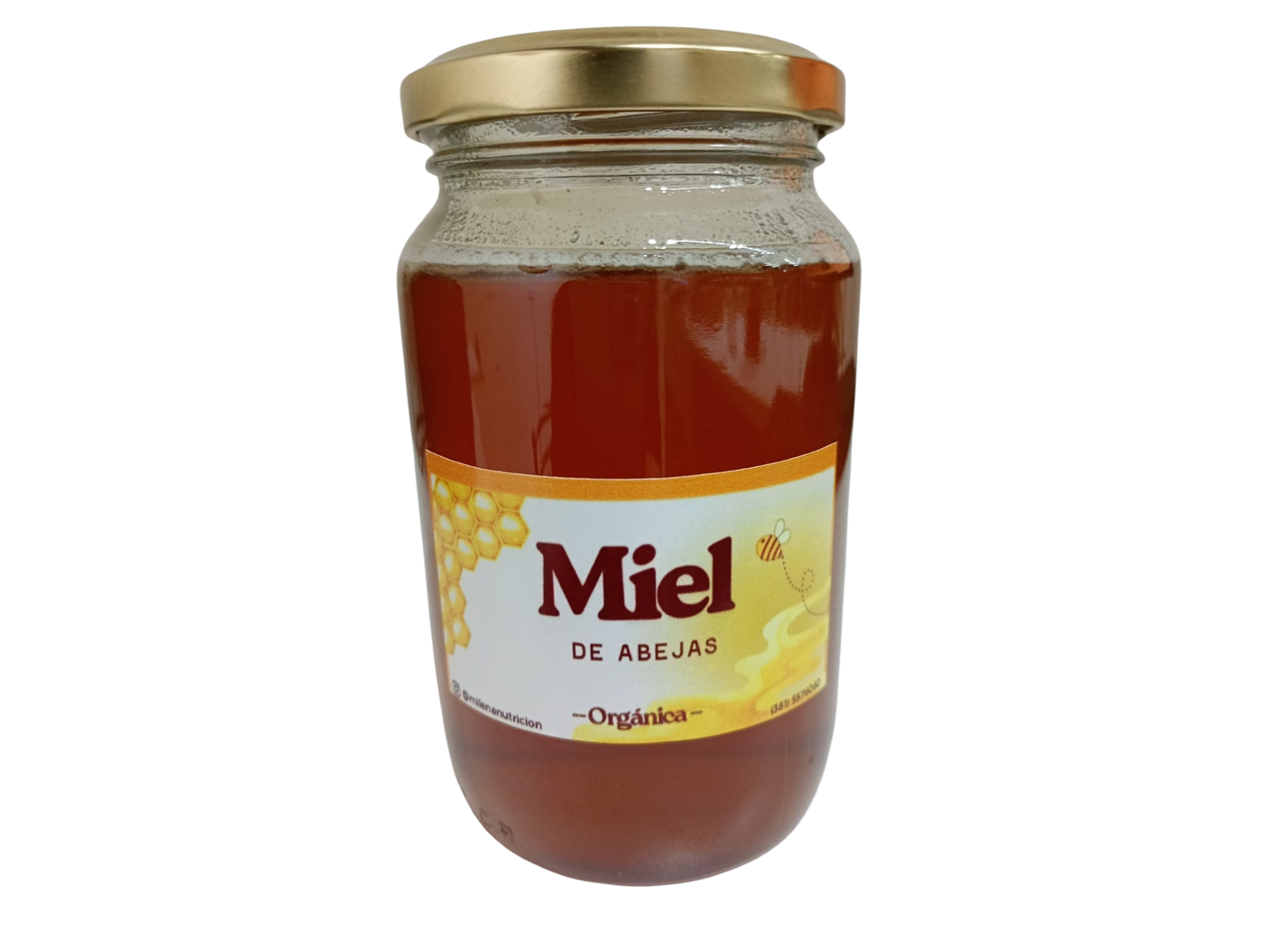 MIEL PURA ORGANICA ARTESANAL