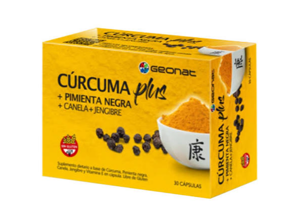 CURCUMA PLUS GEONAT 30 CAPSULAS