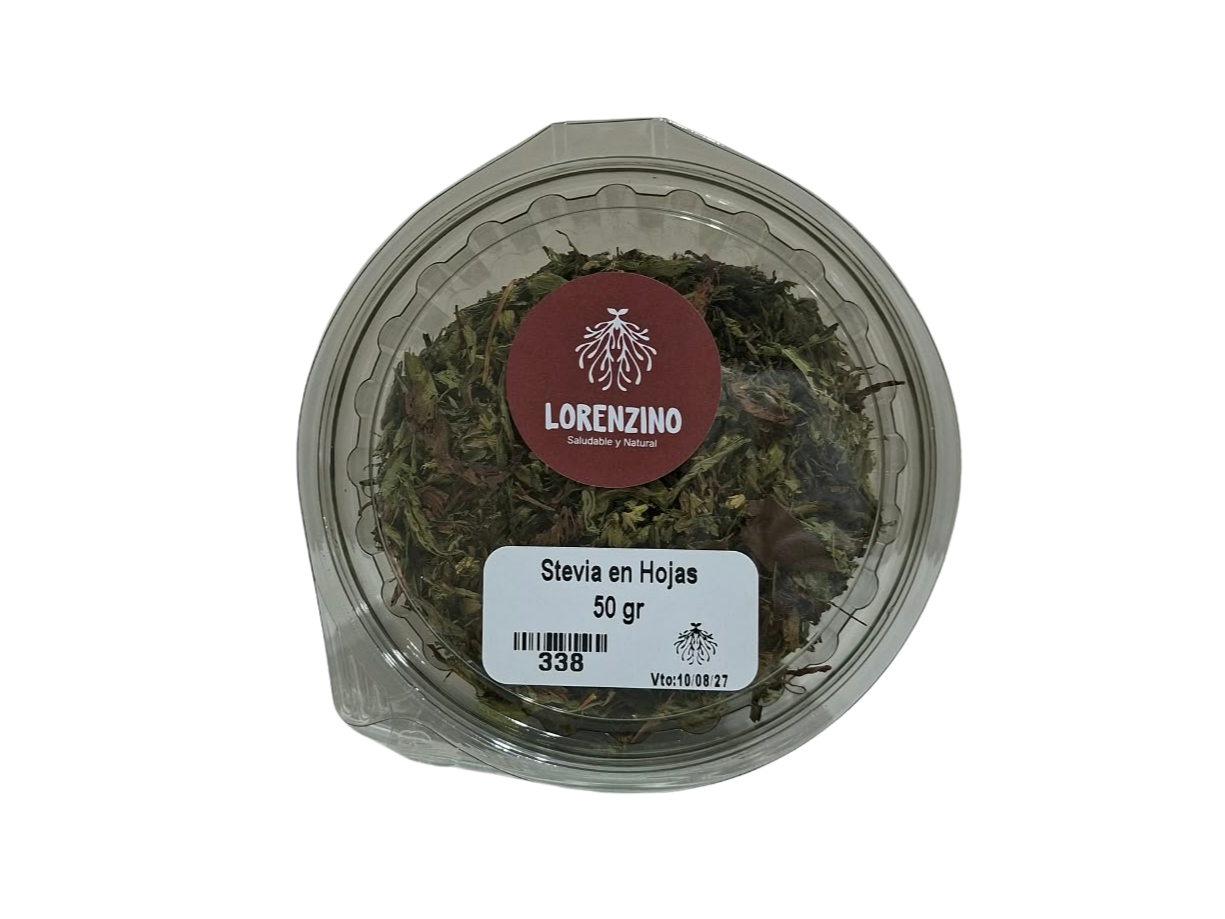 STEVIA EN HOJAS 50 gr