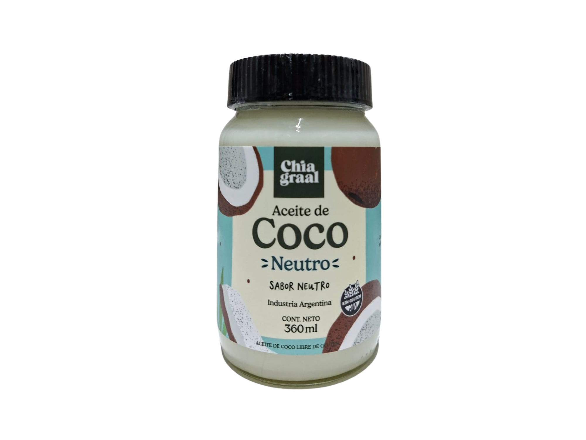 ACEITE DE COCO NEUTRO CHIA GRAAL
