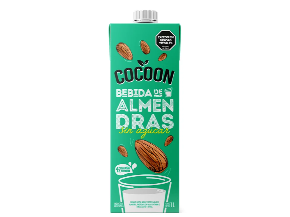 LECHE DE ALMENDRAS S/AZUCAR COCOON 1 L