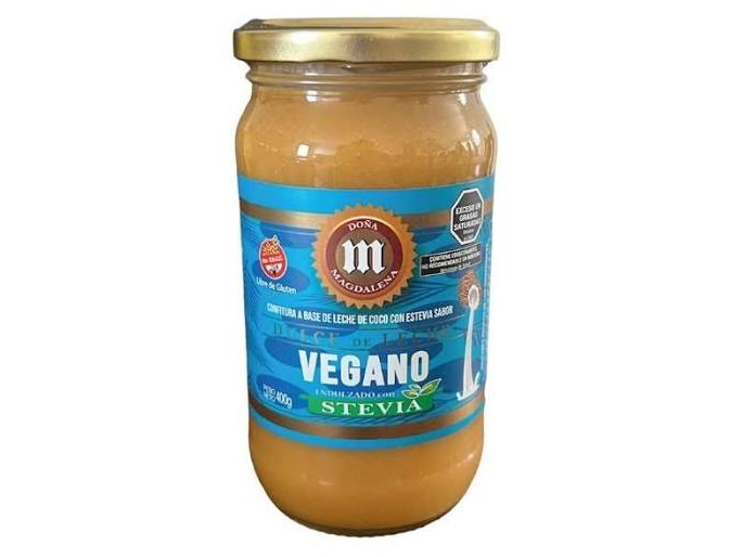 DULCE DE LECHE VEGANO C/STEVIA DOÑA MAGDALENA 400 gr