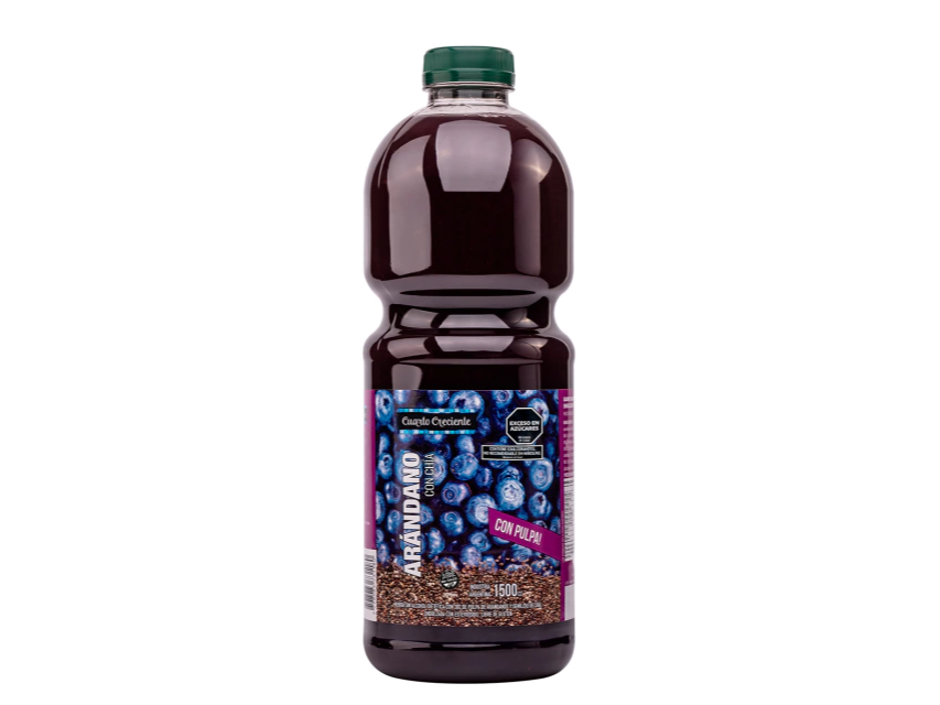JUGO DE ARANDANOS C/CHIA CUARTO CRECIENTE 1,5 L