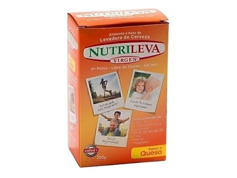LEVADURA DE CERVEZA SABOR QUESO  S/TACC NUTRILEVA 200 gr