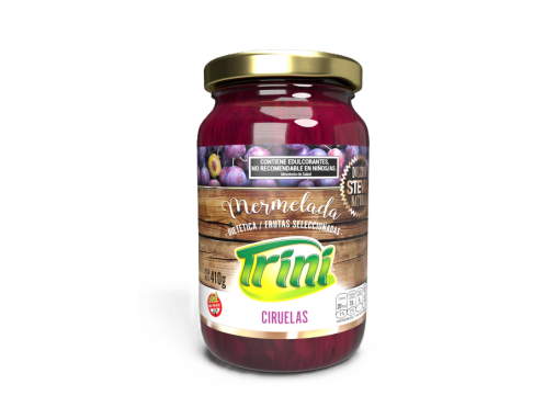 MERMELADA CIRUELA C/STEVIA TRINI 410 gr