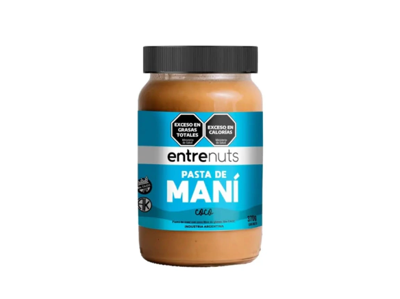 PASTA DE MANI C/COCO ENTRENUTS 370 gr