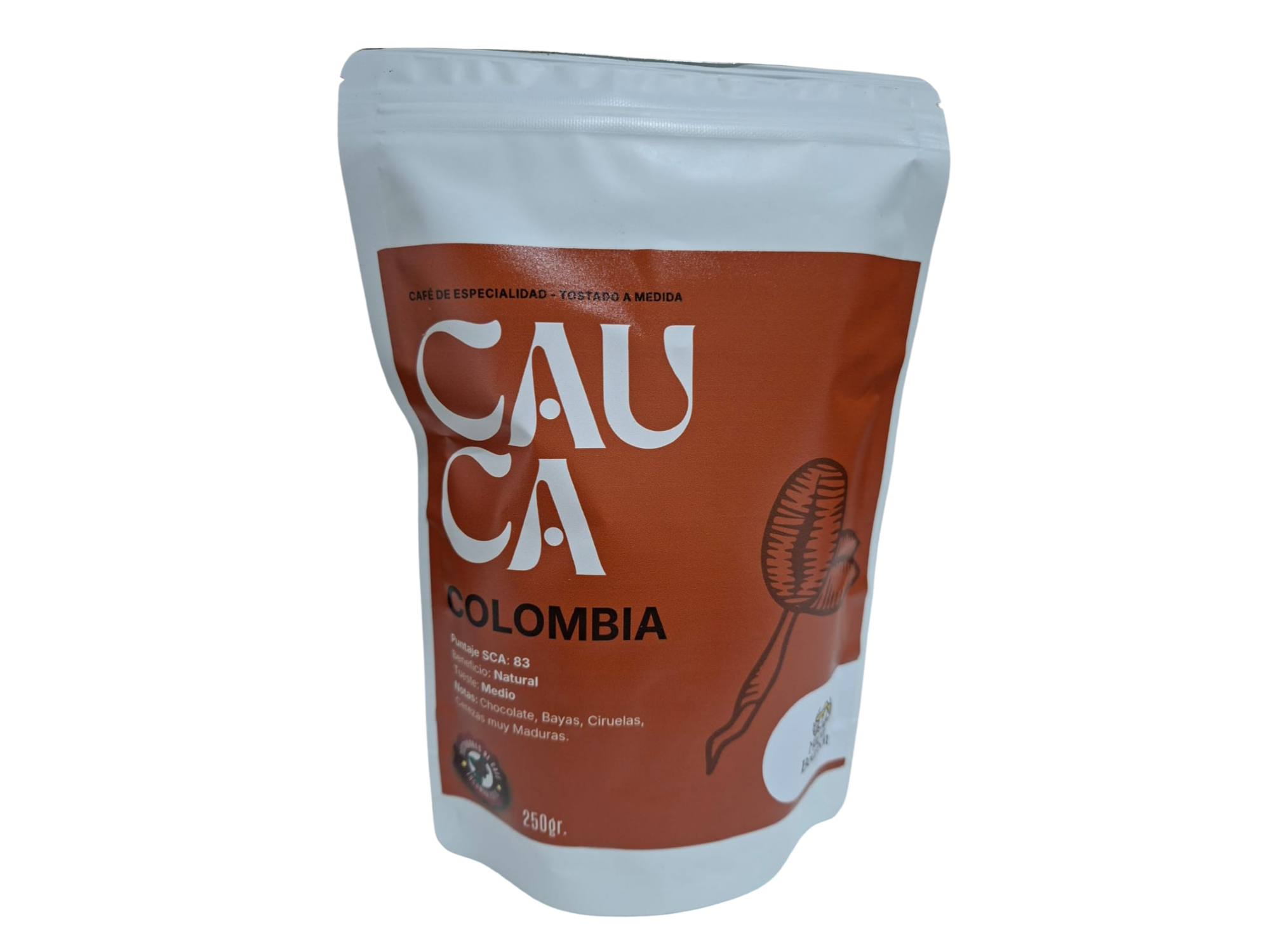 CAFE DE ESPECIALIDAD - CAUCA COLOMBIA - MARIA BOURBON  250 gr