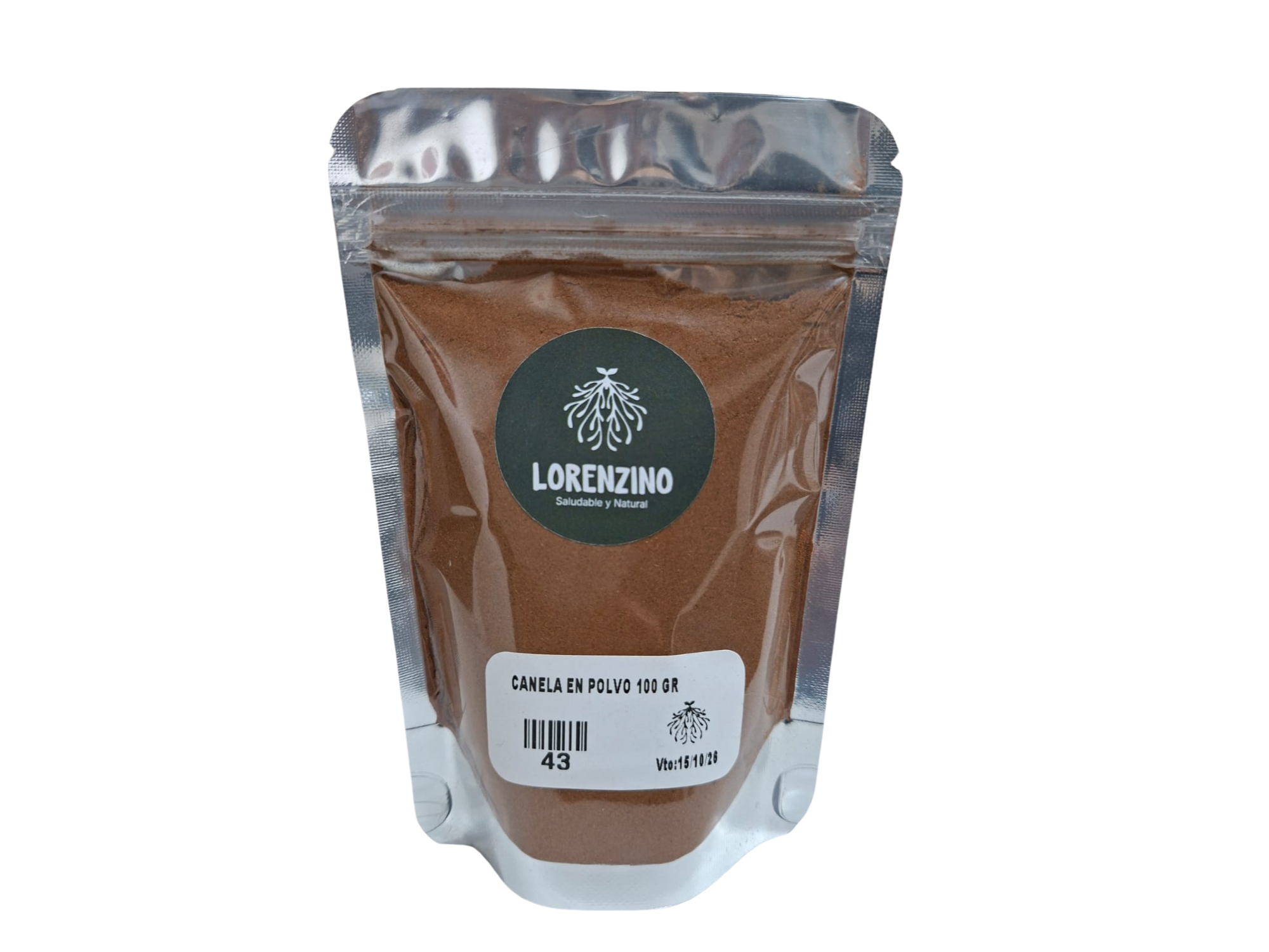 CANELA EN POLVO   100 gr