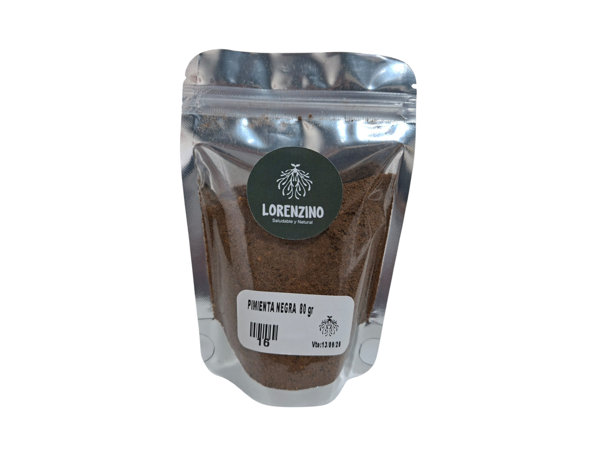 PIMIENTA  NEGRA MOLIDA 80 gr
