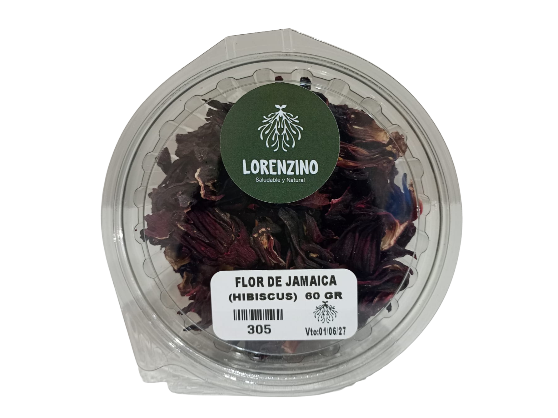 FLOR DE JAMAICA (HIBISCUS) 60 gr