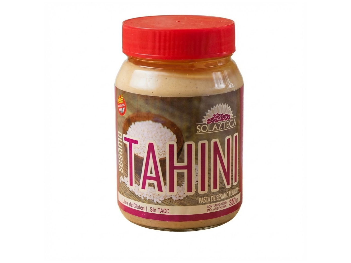 TAHINI S/GLUTEN SOLAZTECA 350 gr
