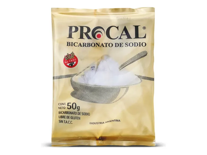 BICARBONATO DE SODIO S/TACC PROCAL  50 gr