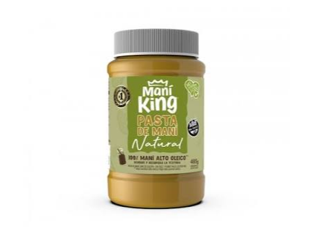 PASTA DE MANI  NATURAL  MANI KING 485 gr