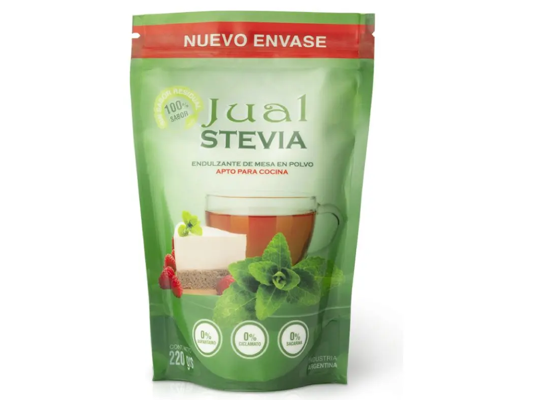 STEVIA JUAL EN POLVO DOY PACK 220 gr