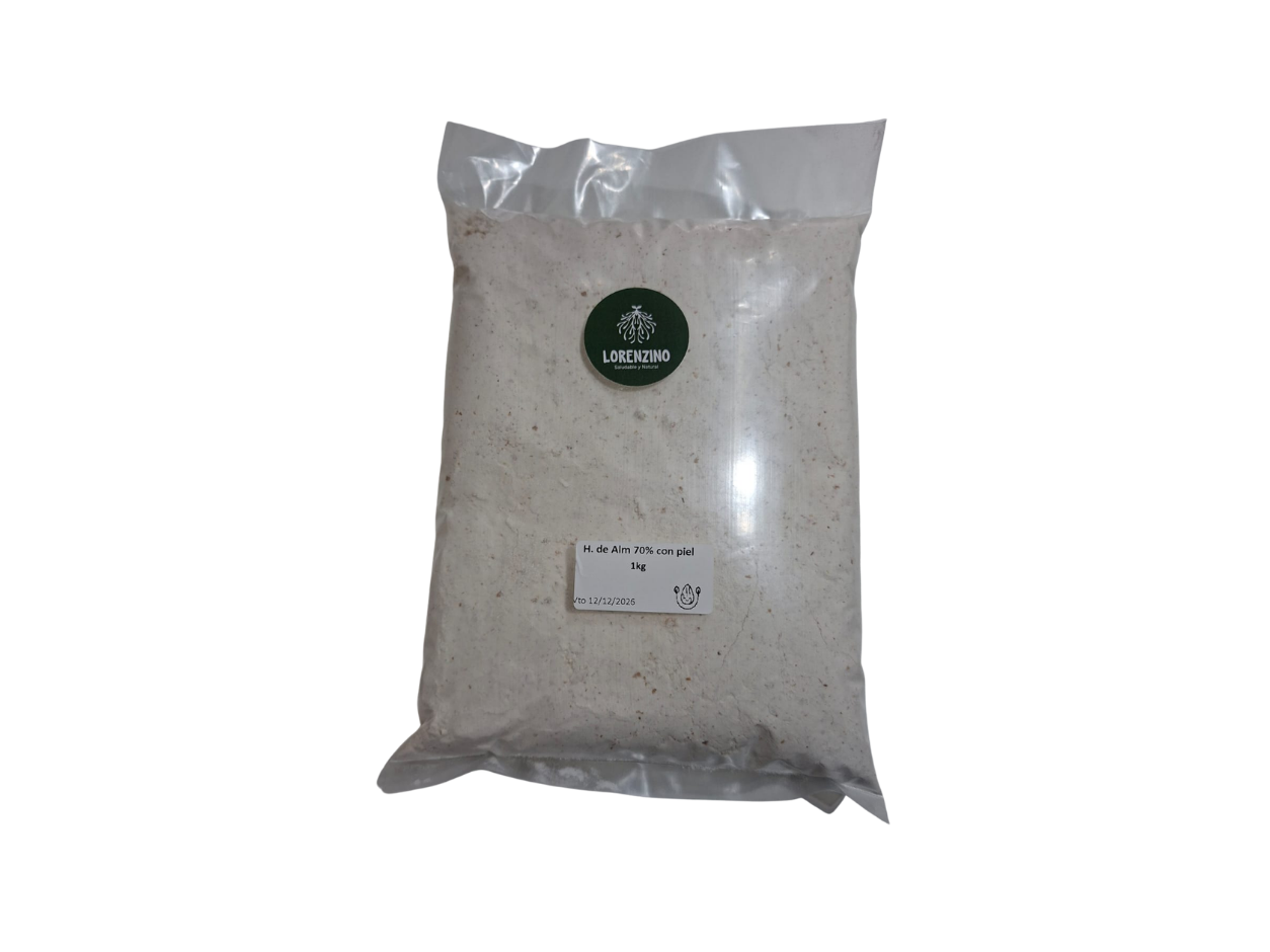 HARINA DE ALMENDRAS 70% DE PUREZA C/PIEL