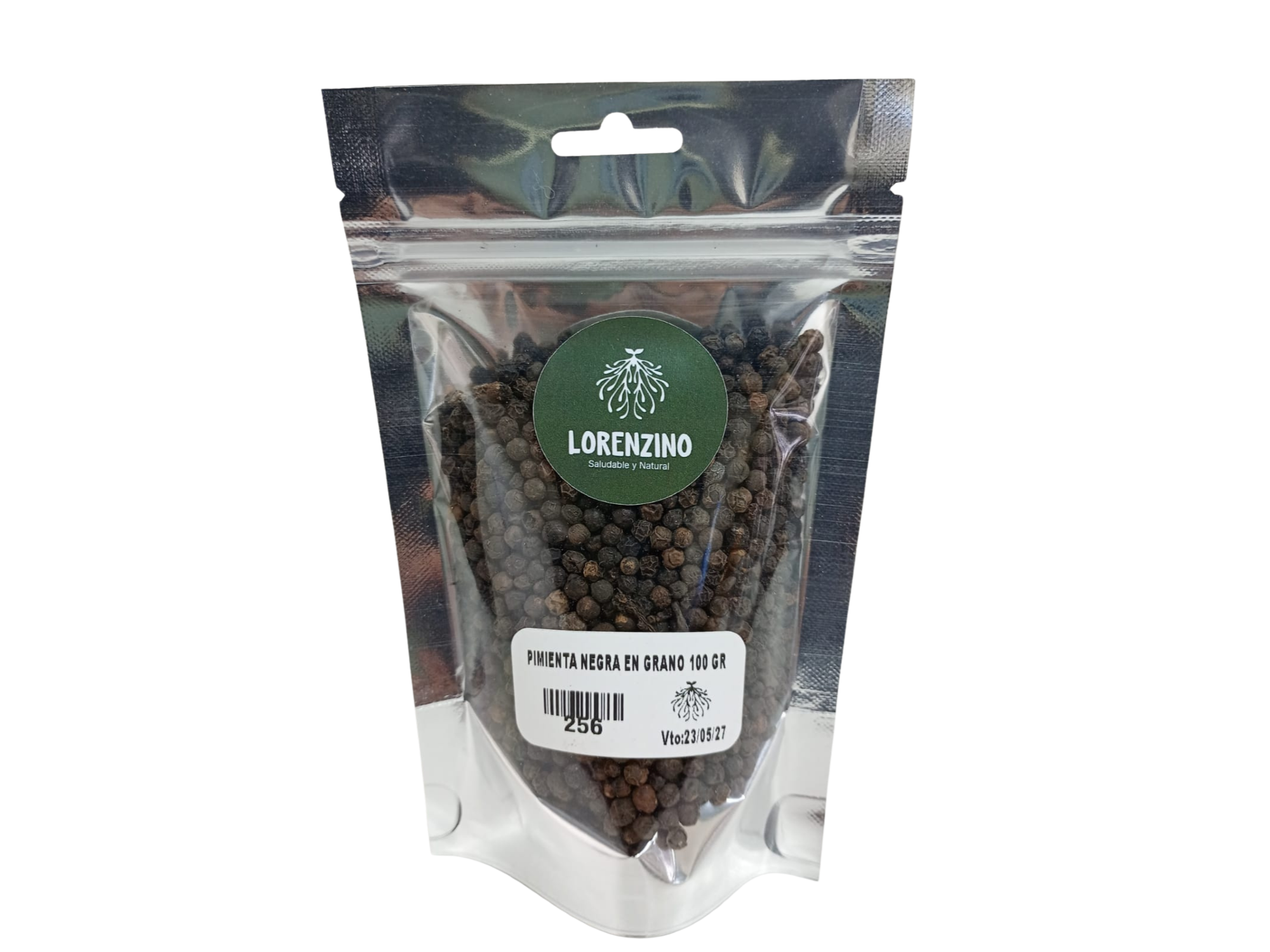 PIMIENTA NEGRA EN GRANO   100 gr