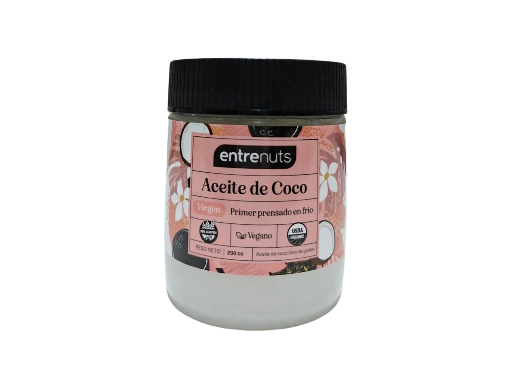 ACEITE DE COCO VIRGEN PRENSADO EN FRIO ENTRENUTS