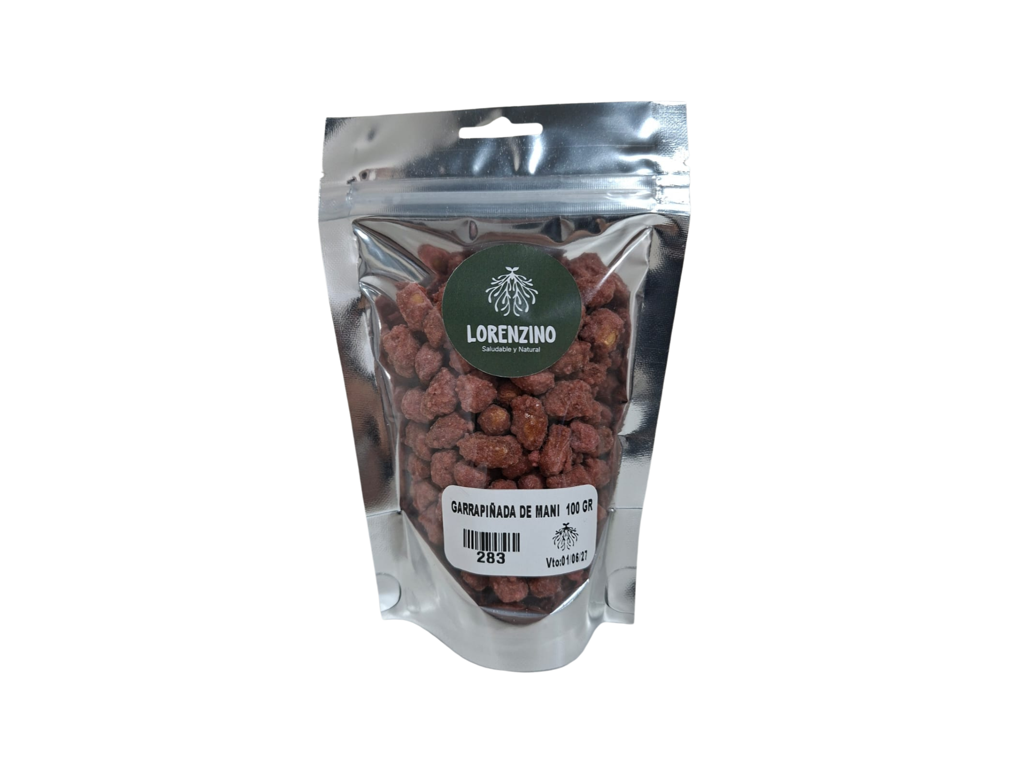 GARRAPIÑADA DE MANI  100 gr