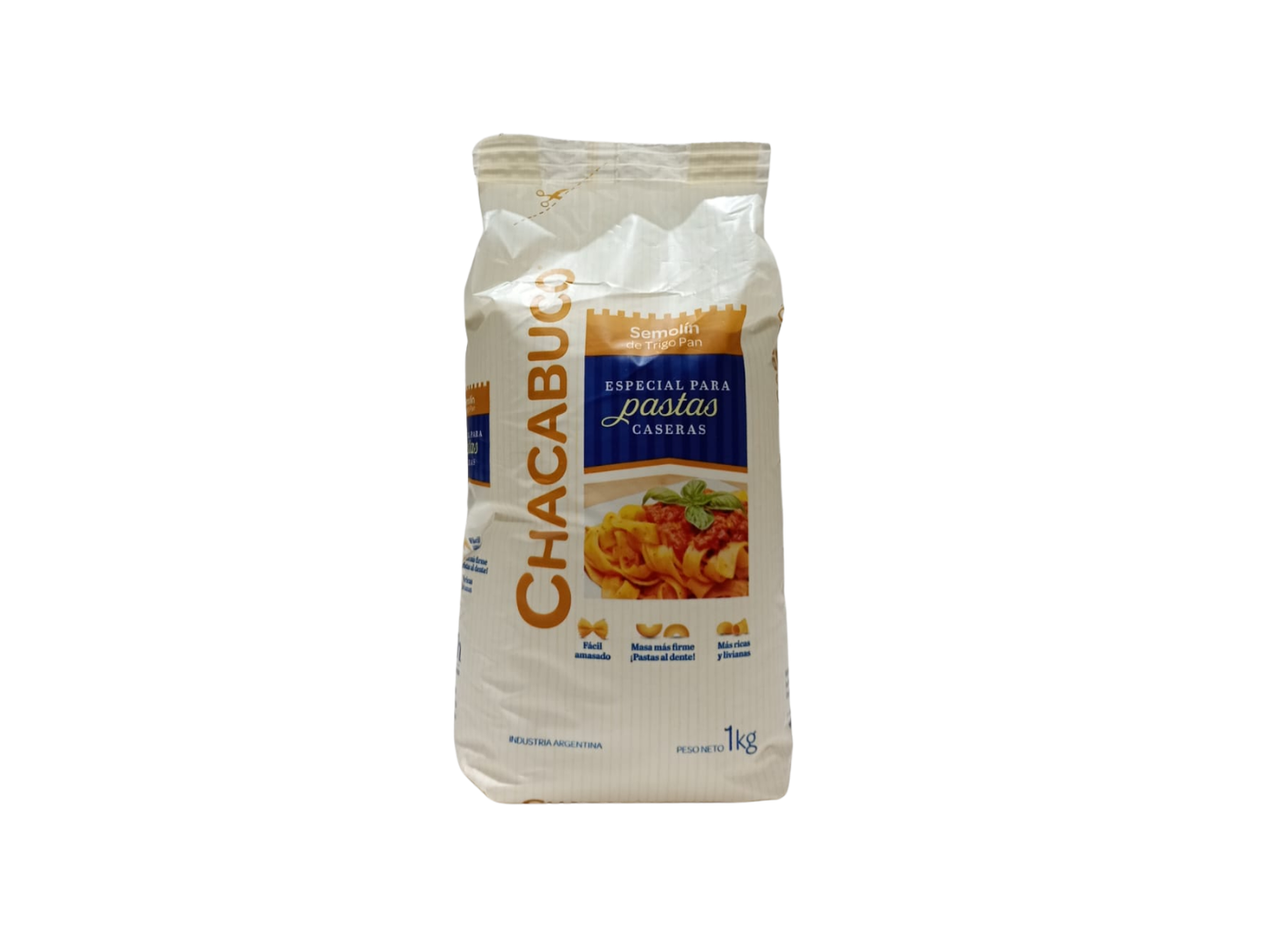 SEMOLIN DE TRIGO PAN ESPECIAL P/PASTAS CHACABUCO 1 kg