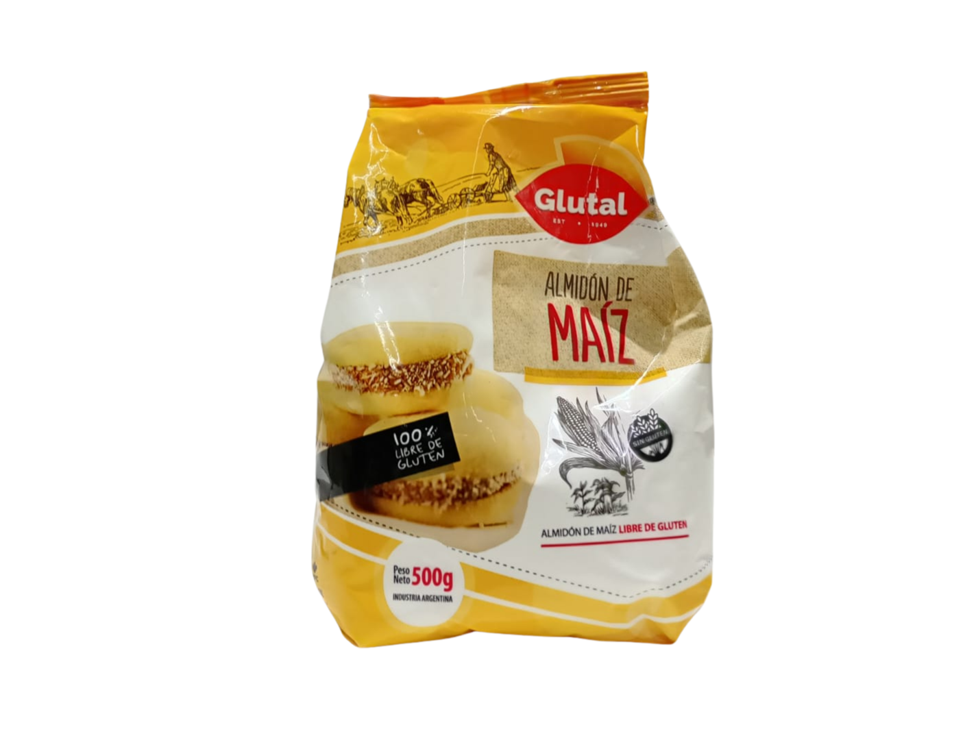 ALMIDON DE MAIZ S/GLUTEN GLUTAL 500 gr