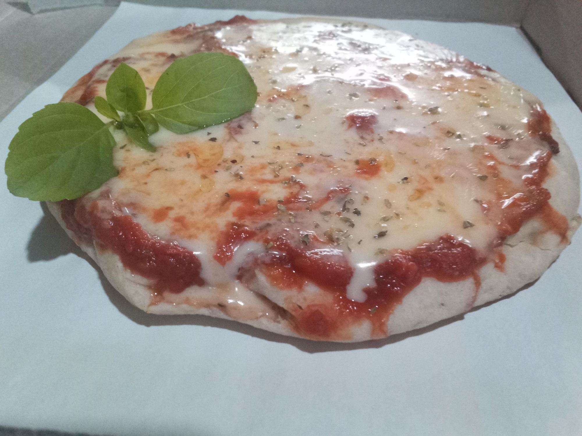 pizza individual muzzarella