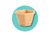 VASO DE OBLEA P/1 BOCHA X 40 UNIDADES