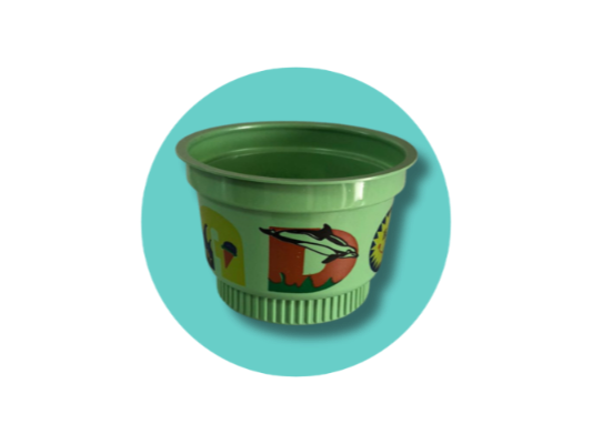 Vaso plastico 125 c.c X 30 unid