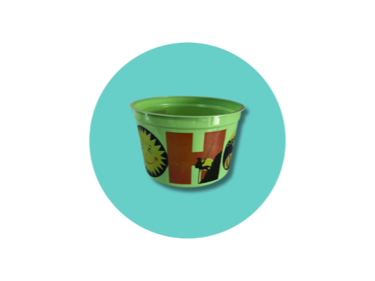 Vaso Plastico 1000 c.c X20 unid