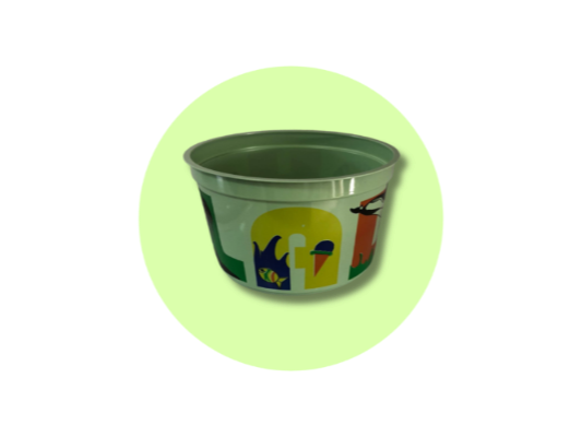 Vaso Plastico x 500 c.c X 20 unid