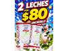 Leche calcar x 2 unidades