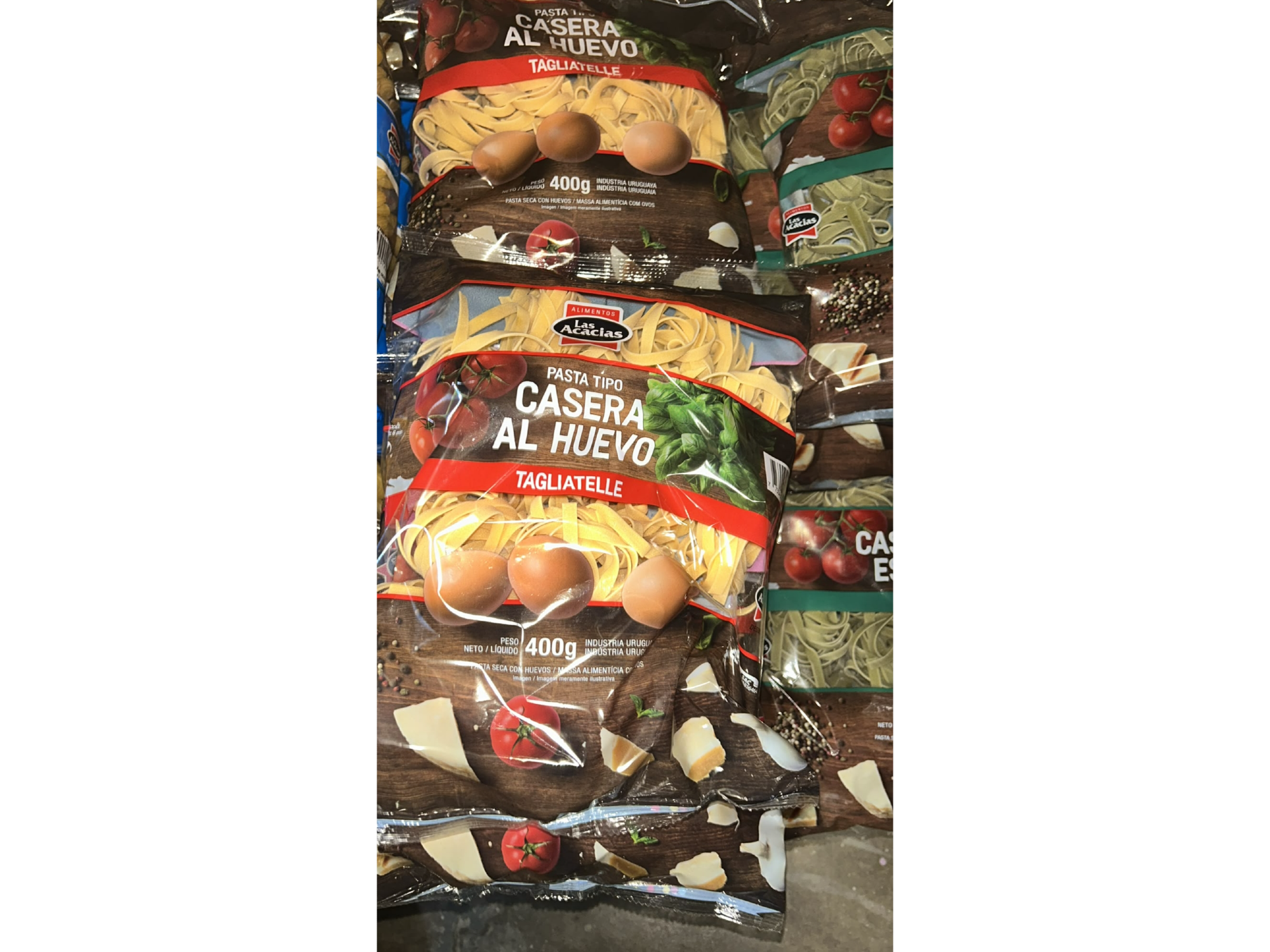 Fideos las acacias tallarín 2 x $85