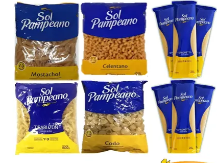 Fideos pampeanos x 4 argentinos 500gr