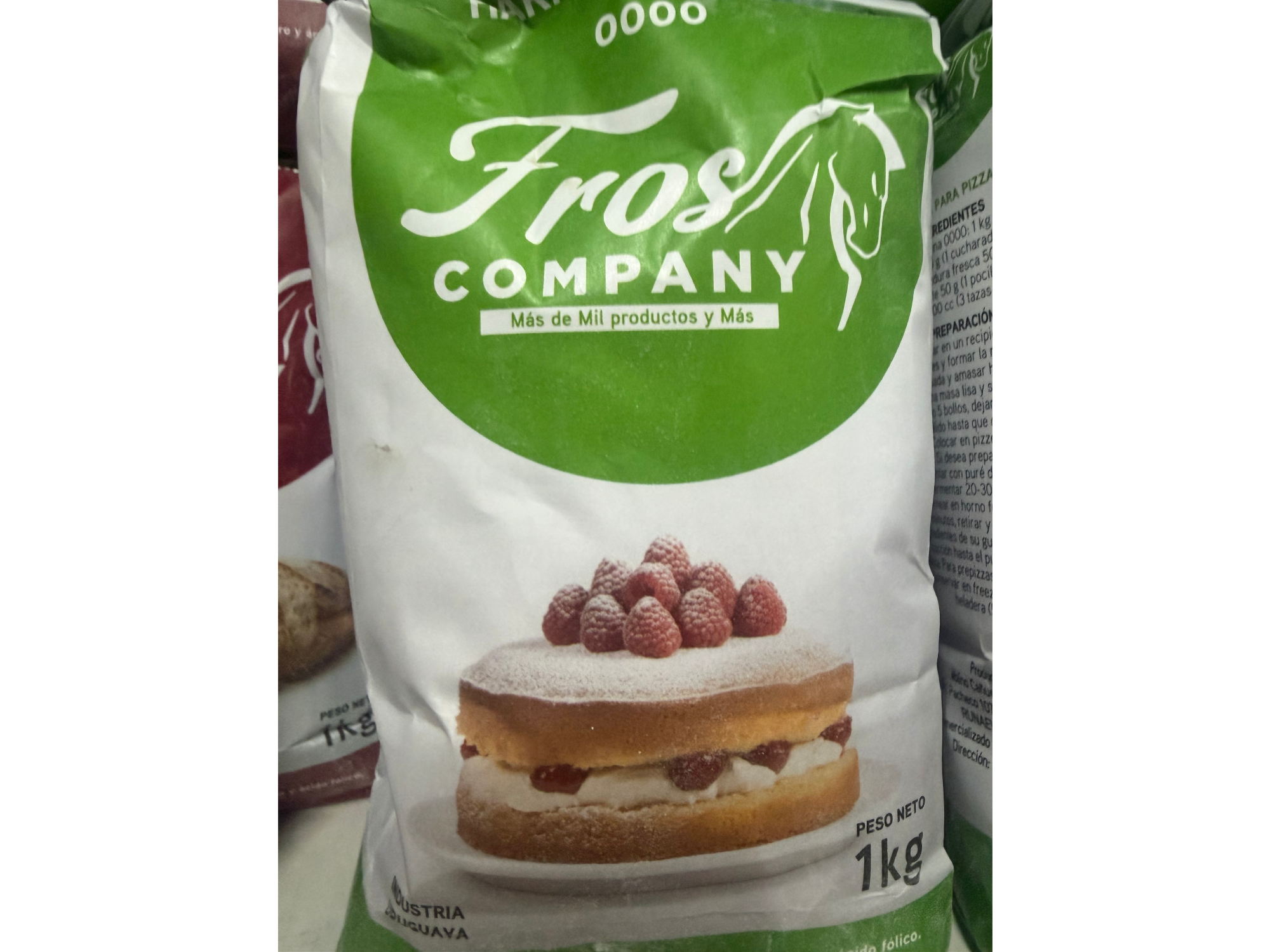 Harina froz 0000 por 3 unidades