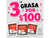 Grasa x 3 unidades