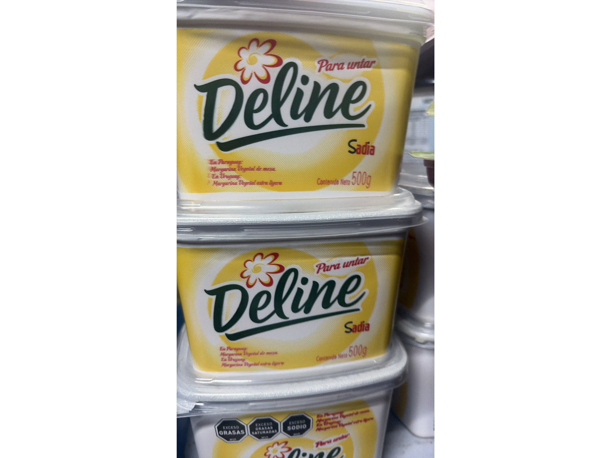 Margarina x 2 de medio kilo cada una