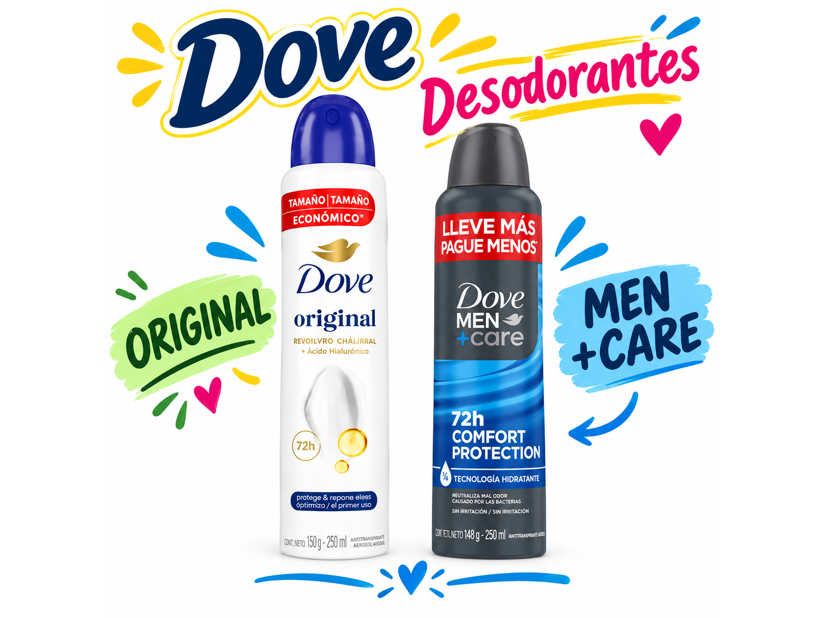 Desosorante dove grande