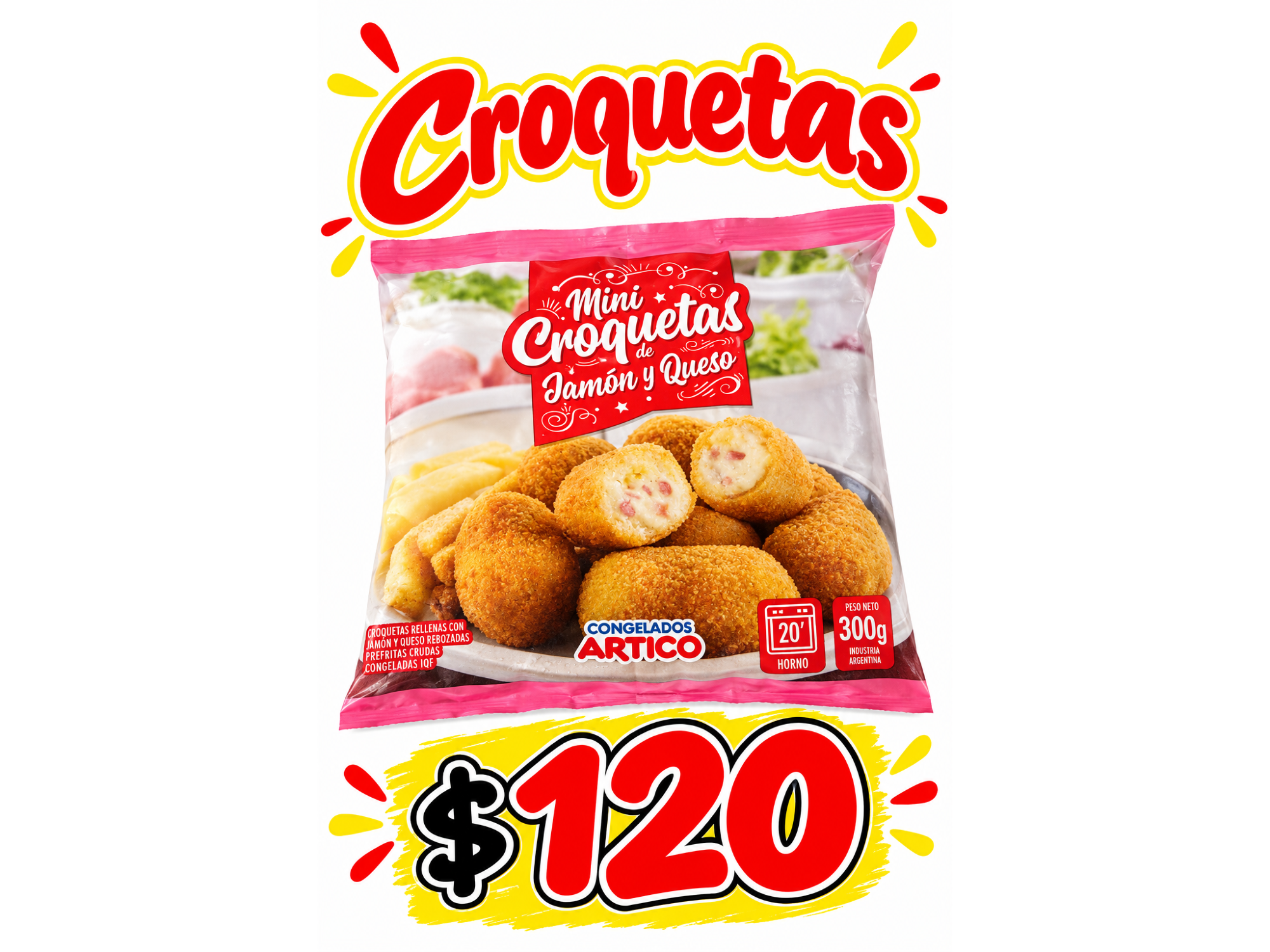 Croquetas 300gr