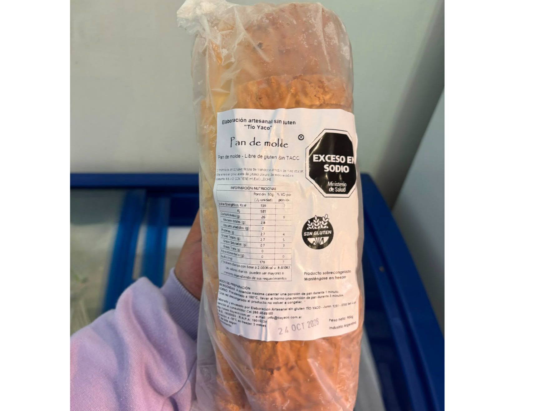 Pan de molde grande-Tio yaco