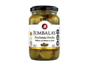 Aceitunas verdes rellenas con morron x 220gr- Jumbalay