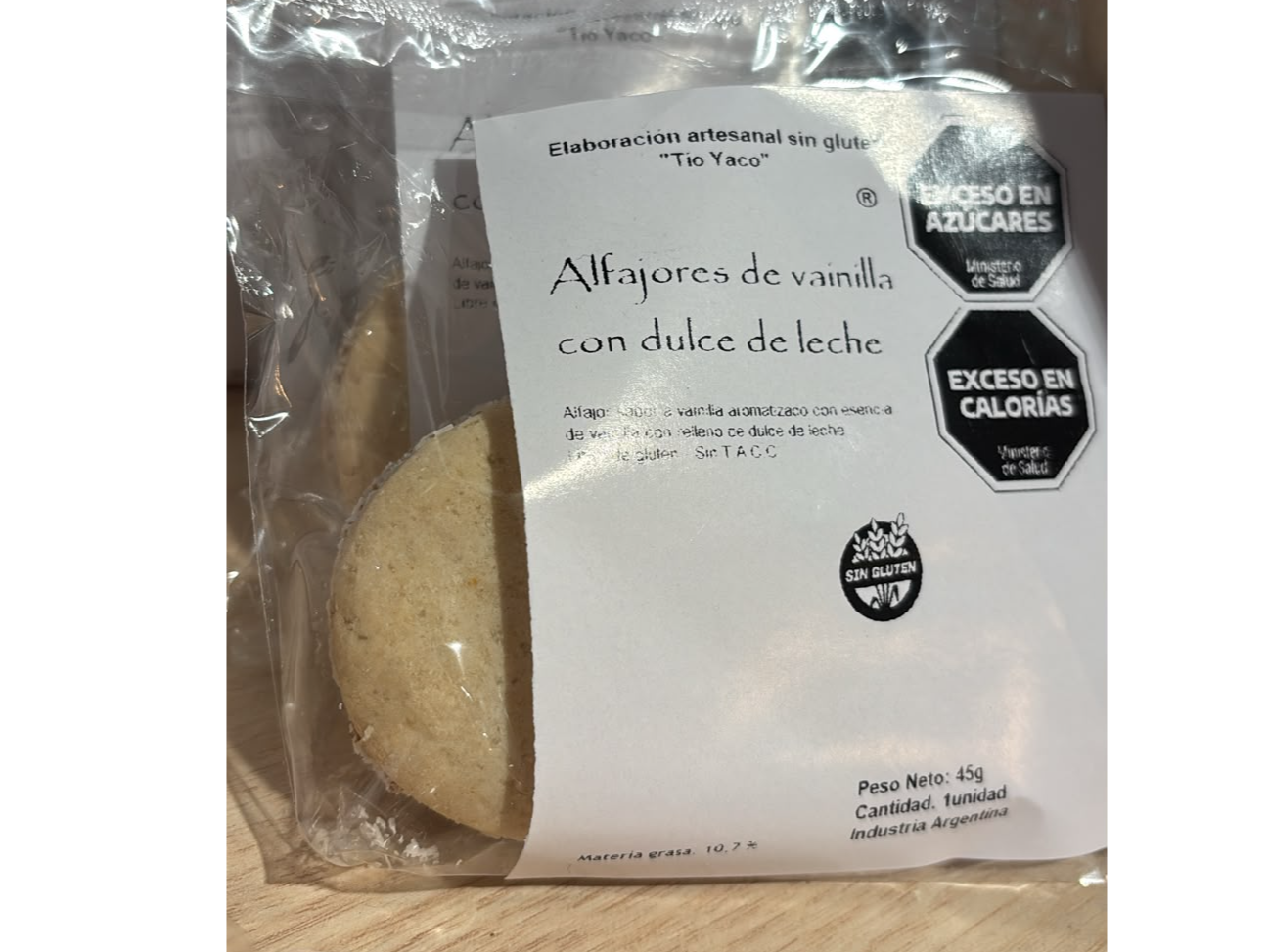 Alfajor de maicena x 1- Tio yaco
