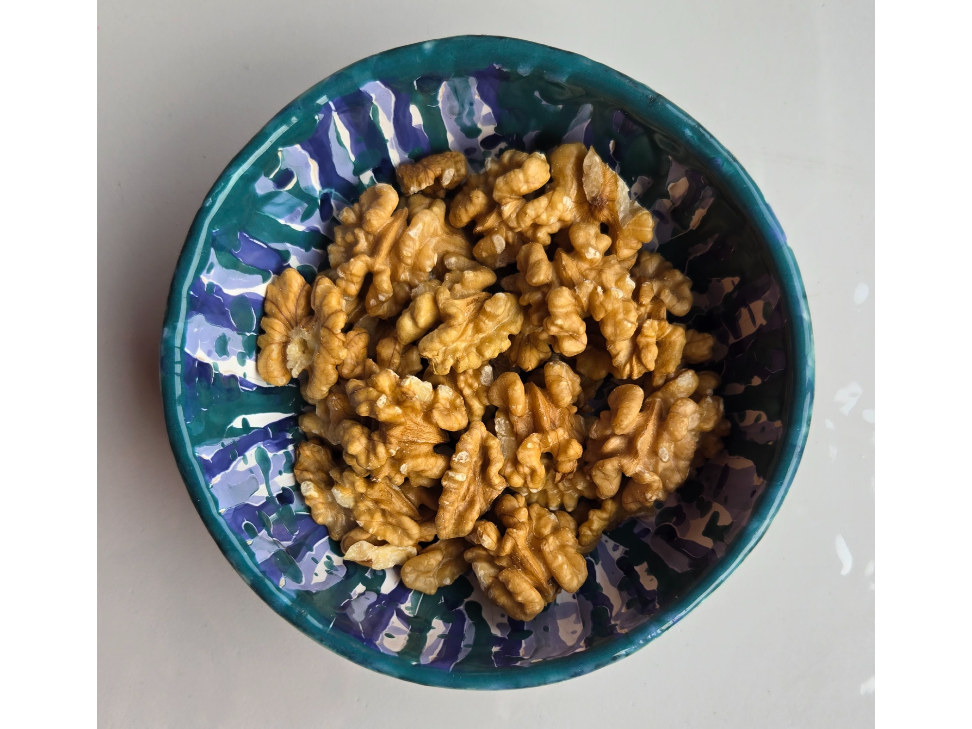 Nueces mariposa blancas extra light