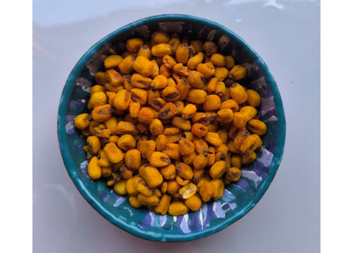 Maiz frito de barbacoa